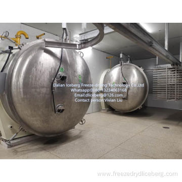 Freeze-drying Cubilose freeze dryer.